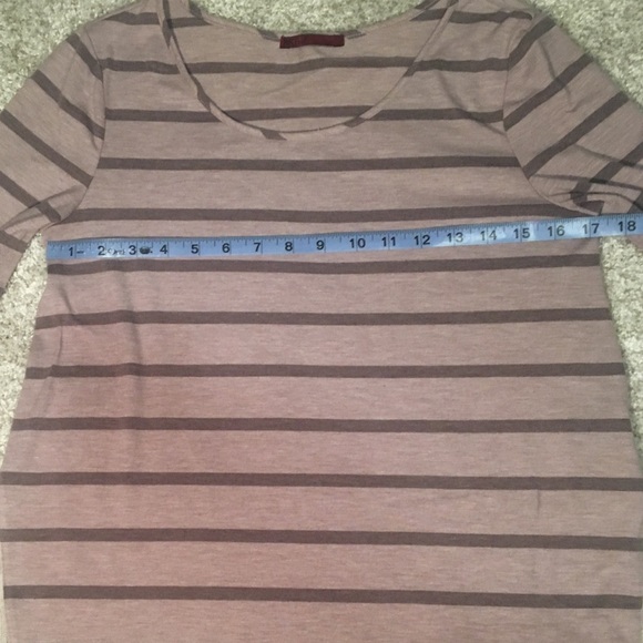 Purple BKE Lace Panel Tunic - Picture 7 of 8